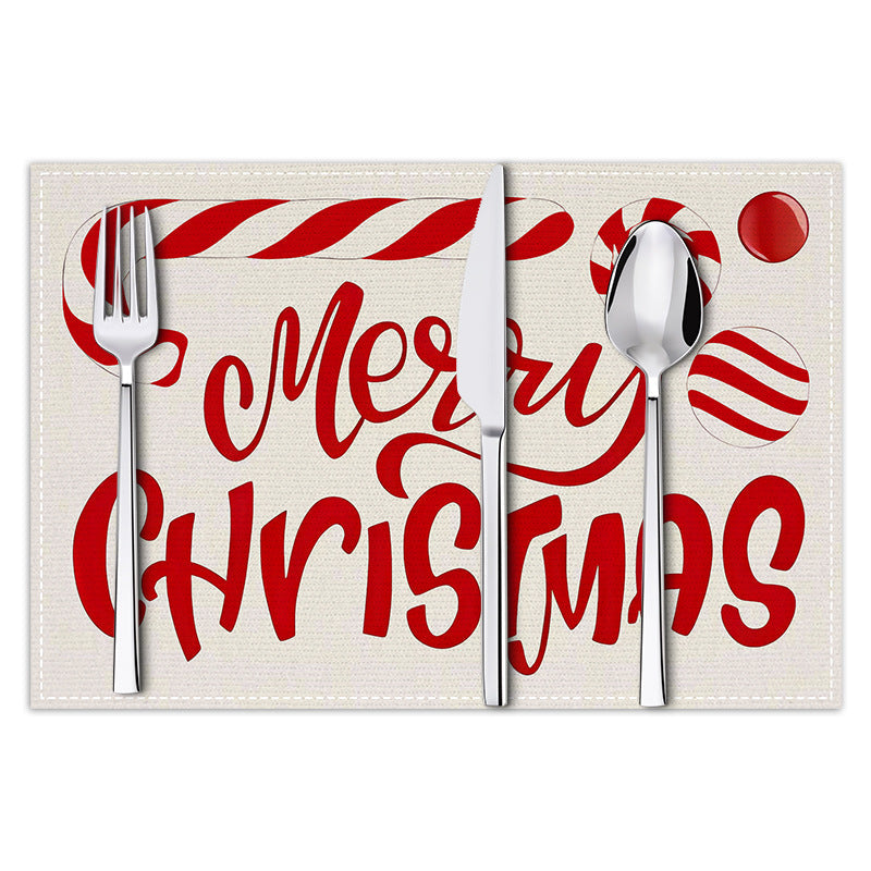 Christmas Table Mats for Festive Holiday Dining Decor