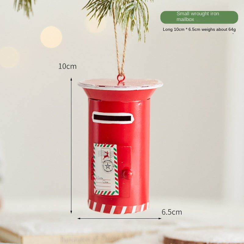 Metal Christmas Ornaments Set for Festive Displays