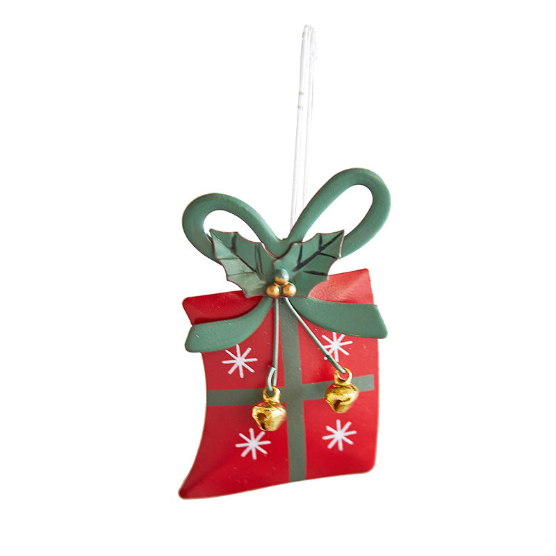 Metal Christmas Ornaments Set for Festive Displays