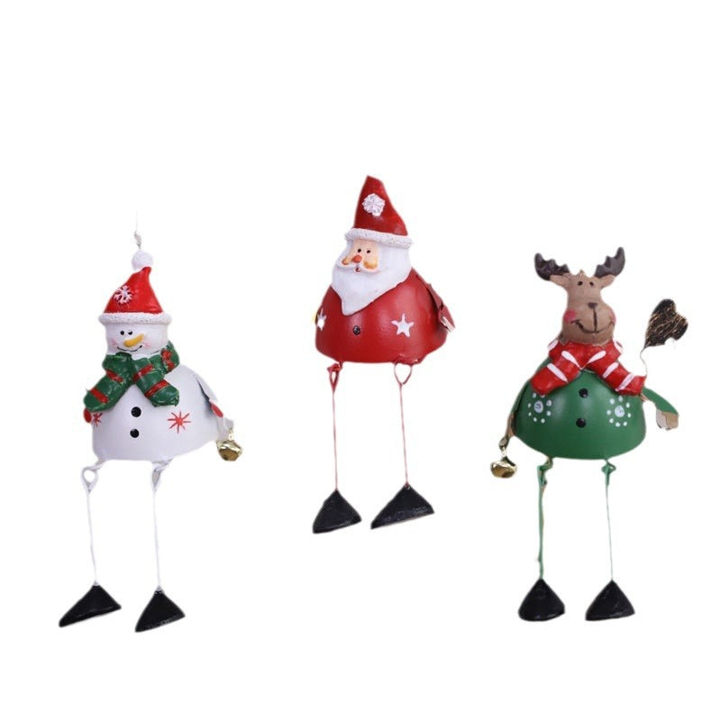 Metal Christmas Ornaments for a Whimsical Tree Display