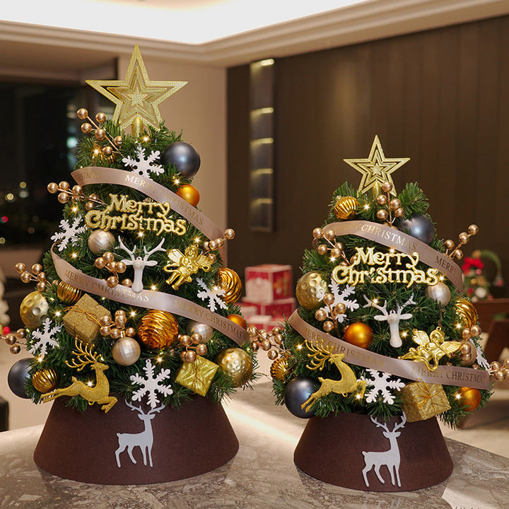 Mini Christmas Tree Decor for Small Space Holiday Sparkle