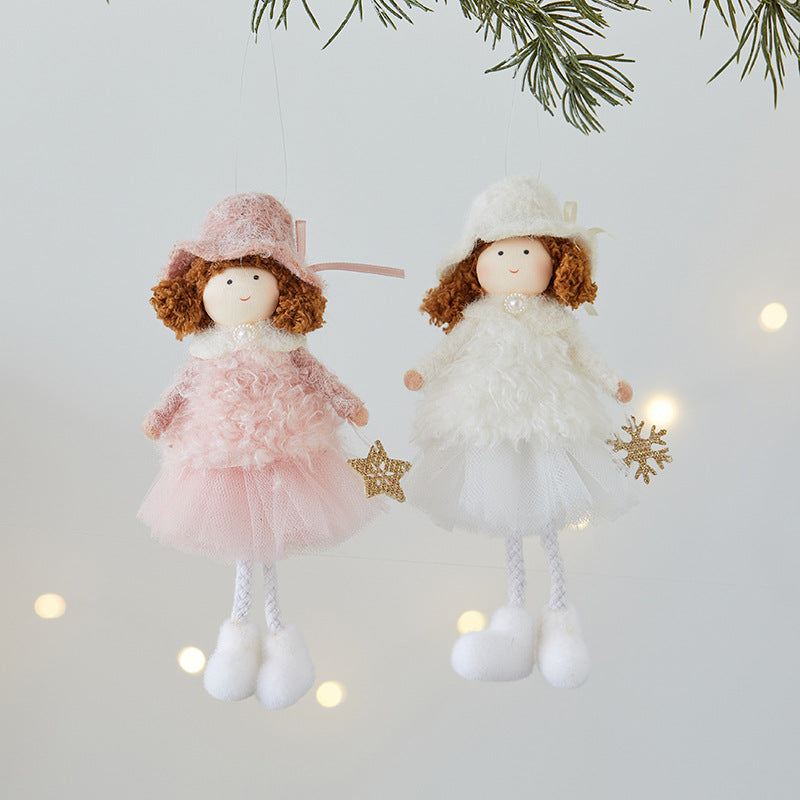 Christmas Angel Girl Ornaments for Magical Tree Decor