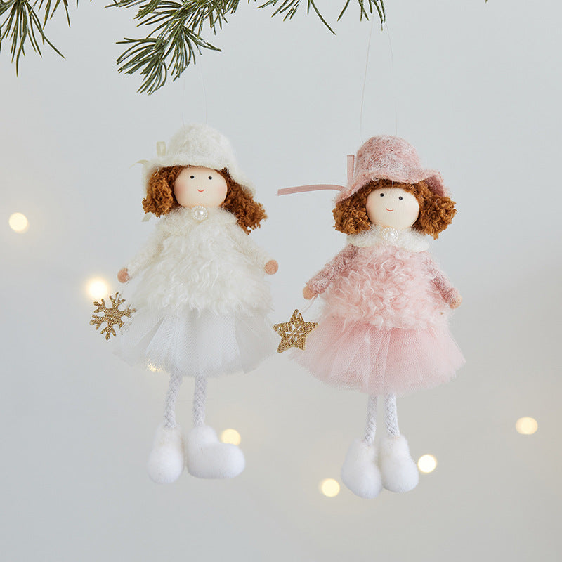 Christmas Angel Girl Ornaments for Magical Tree Decor