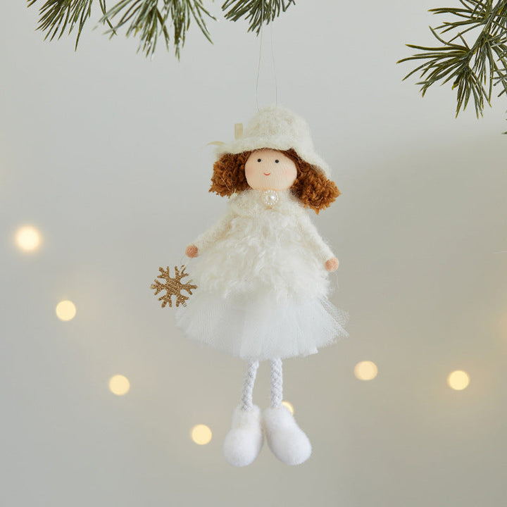 Christmas Angel Girl Ornaments for Magical Tree Decor
