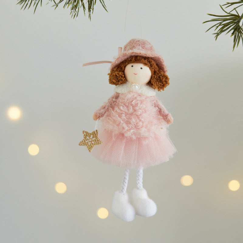 Christmas Angel Girl Ornaments for Magical Tree Decor