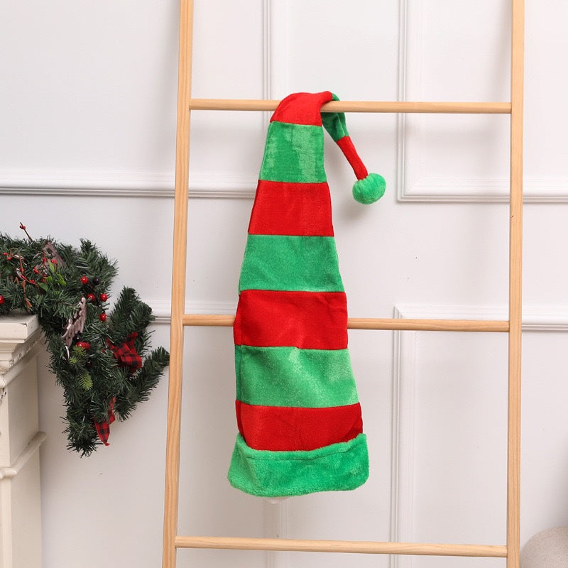 Christmas Party Hat, Extra-Long Plush Festive Fun Look