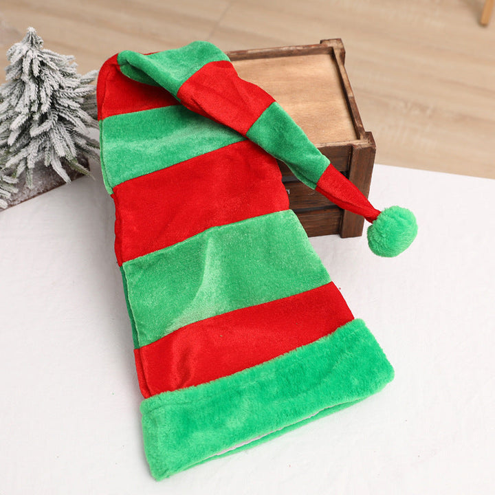 Christmas Party Hat, Extra-Long Plush Festive Fun Look
