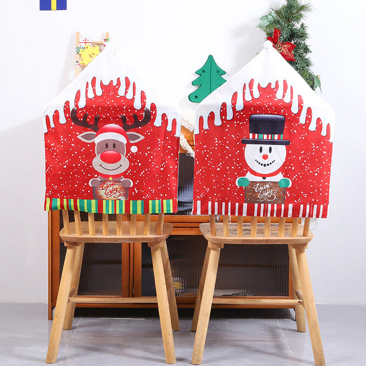 Christmas Chair Covers for Playful Festive Dining Decor
