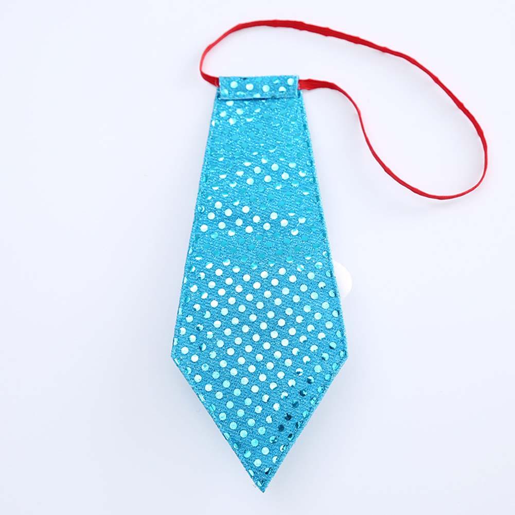 Christmas Sequin Bow Tie for Kids Holiday Party Looks
