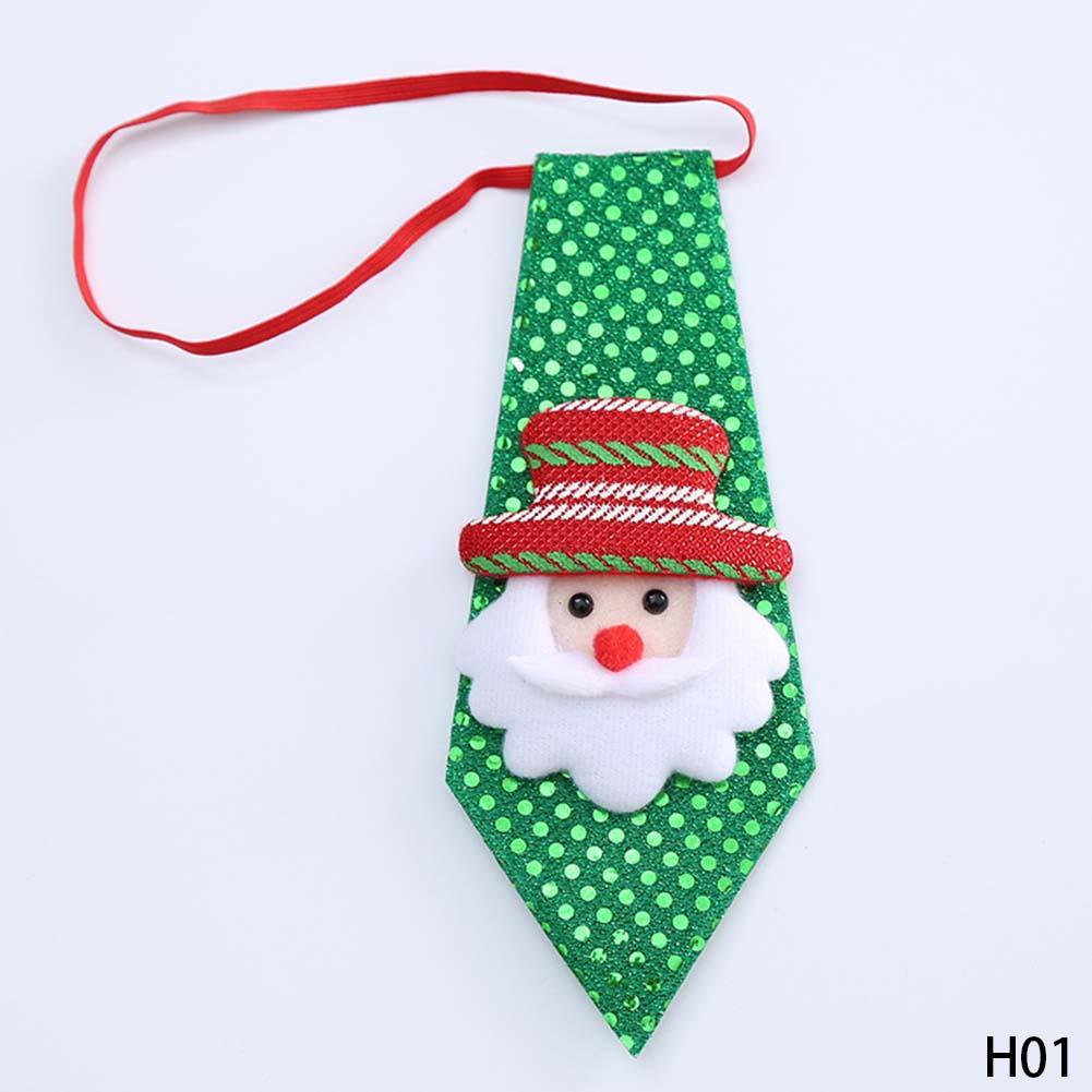 Christmas Sequin Bow Tie for Kids Holiday Party Looks
