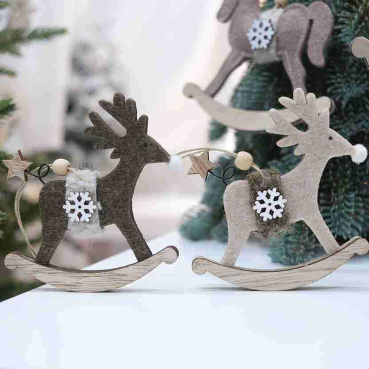 Nordic Felt Christmas Ornaments for Cozy Tree Decor