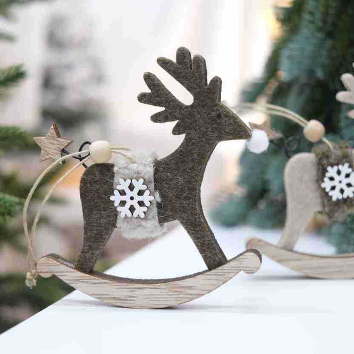 Nordic Felt Christmas Ornaments for Cozy Tree Decor