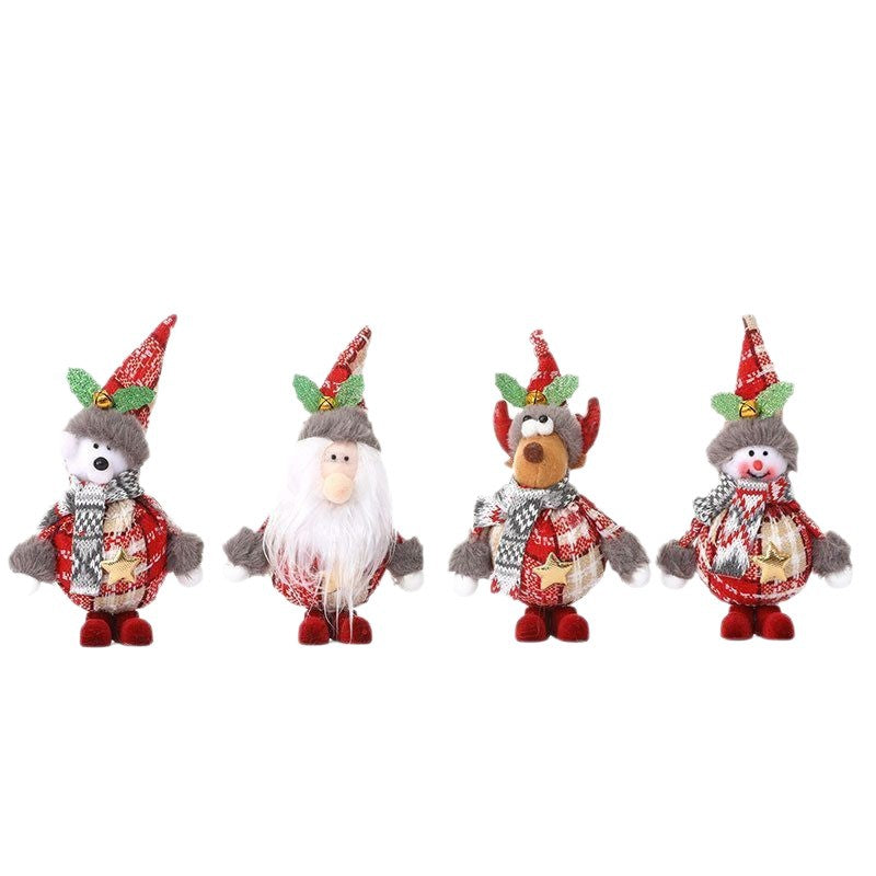 Plush Christmas Ornaments for Cozy Holiday Decorating
