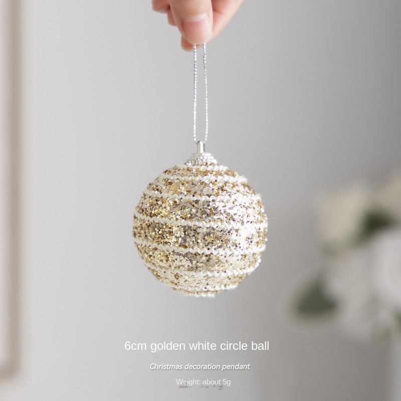 Christmas Ornament Set for Elegant Sparkling Displays