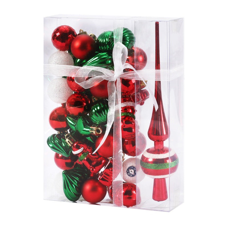 Christmas Tree Ornaments 34-Piece Coordinated Gift Set