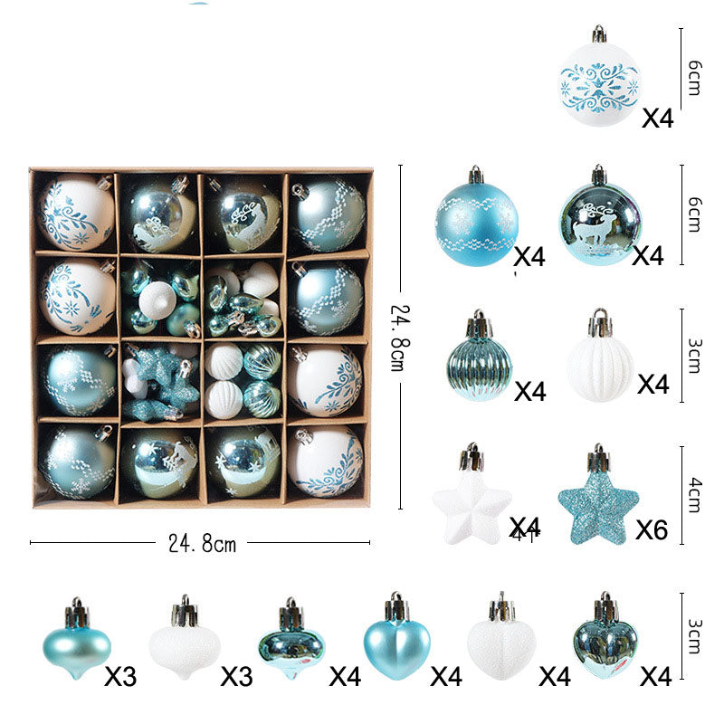 Christmas Tree Decorations for a Coordinated Display
