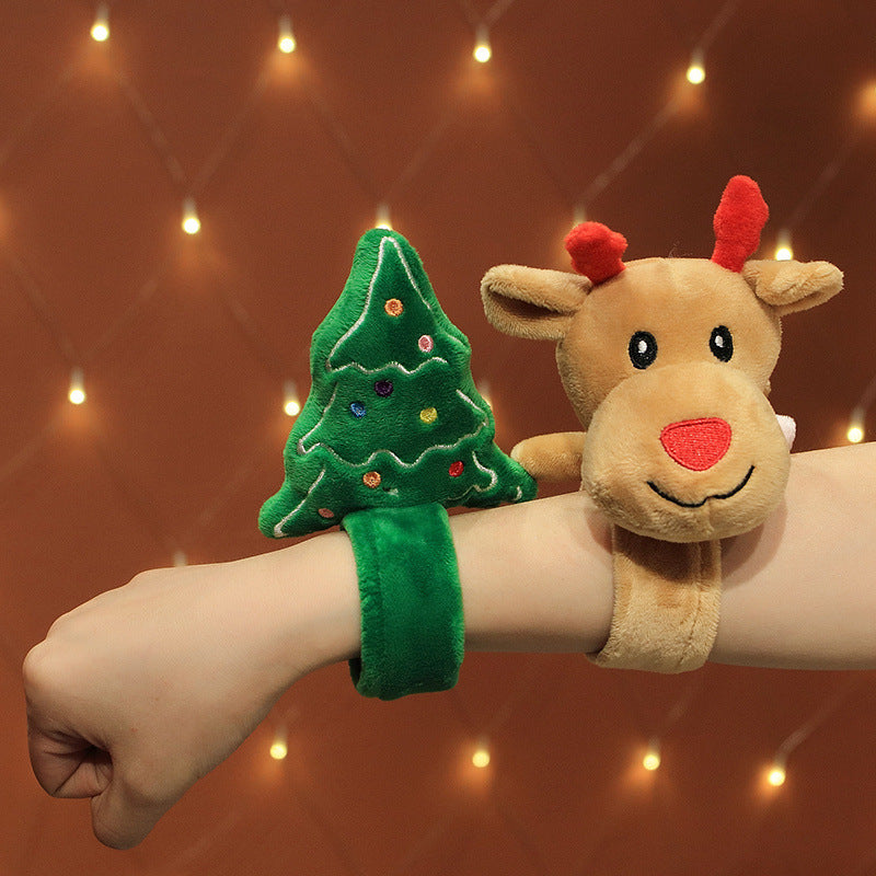 Christmas Reindeer Plush Bracelet Gift for Children