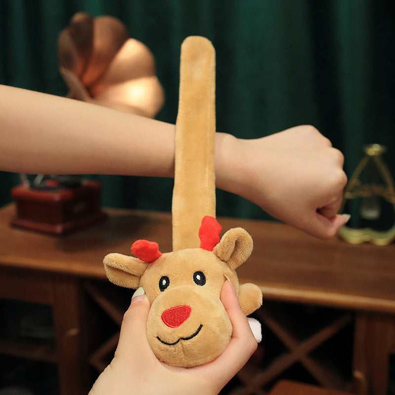 Christmas Reindeer Plush Bracelet Gift for Children