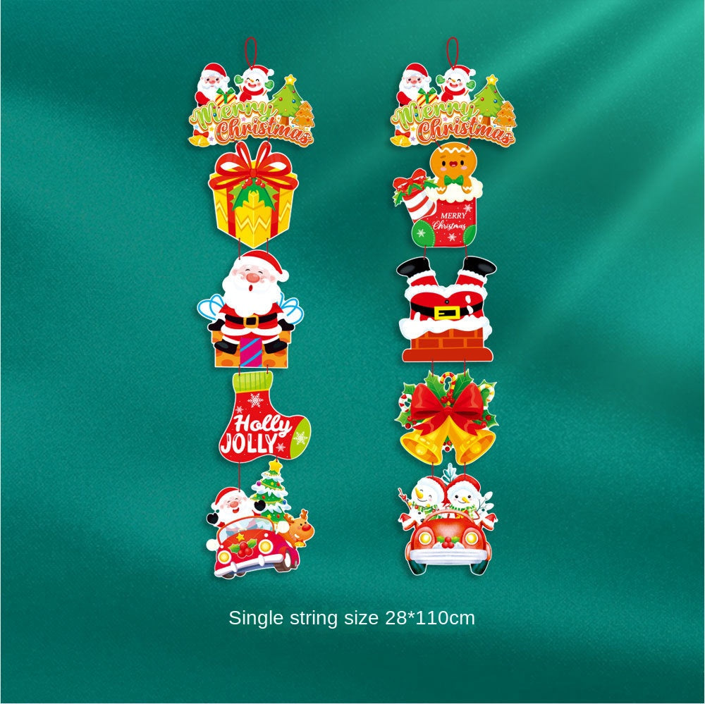 Christmas Door Decoration Set – Cheerful Entryway