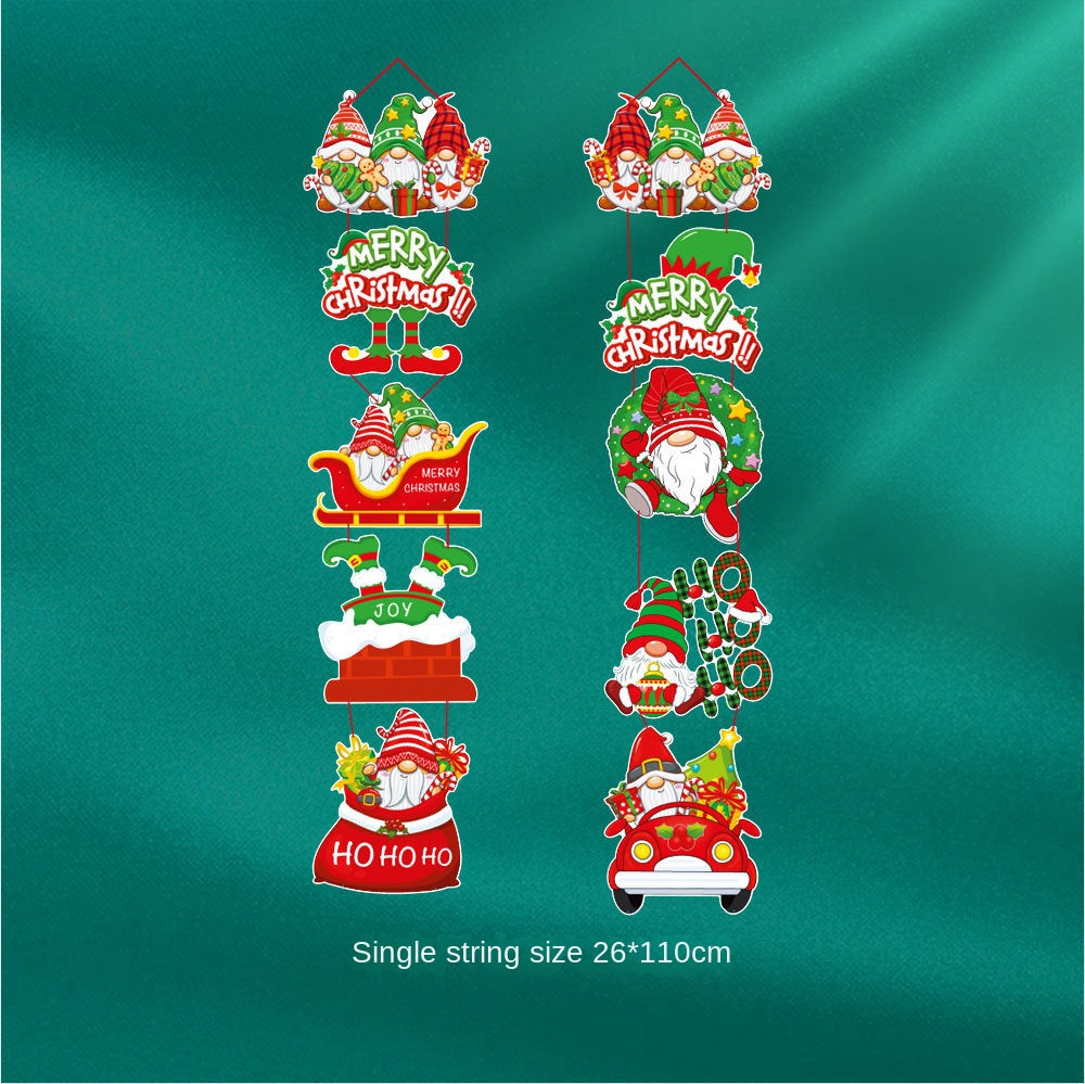 Christmas Door Decoration Set – Cheerful Entryway