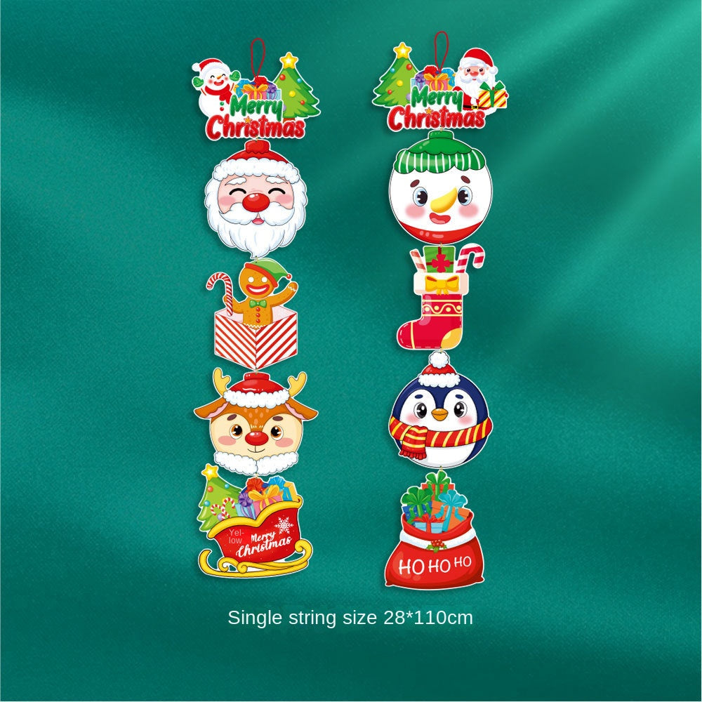 Christmas Door Decoration Set – Cheerful Entryway