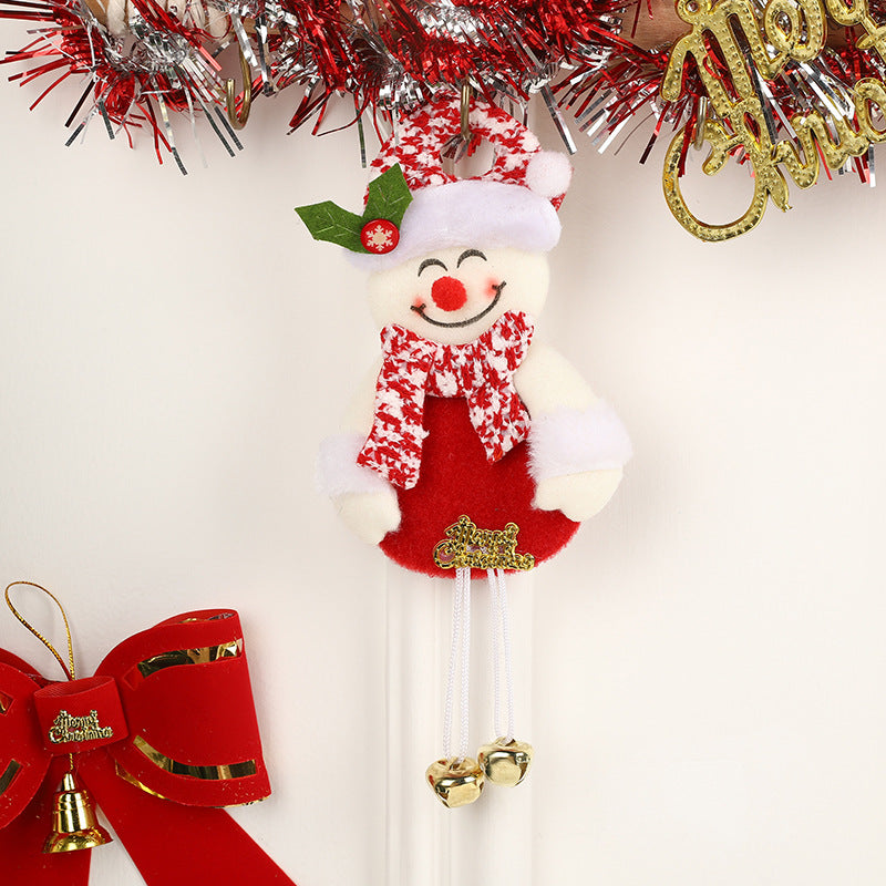 Christmas Pendant Accessories With Jingle Bell Cheer