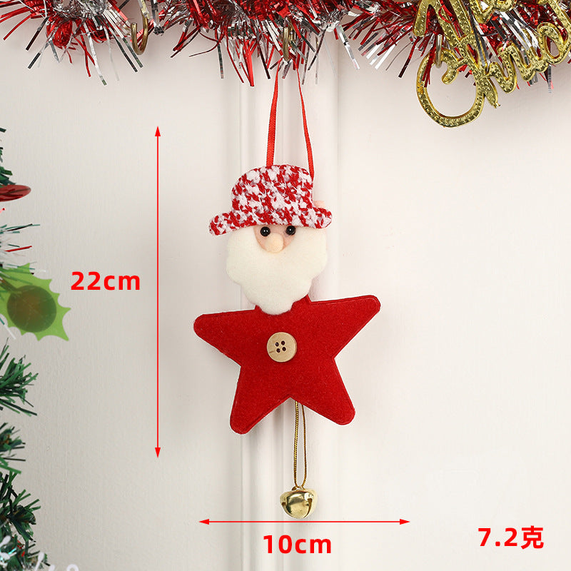 Christmas Tree Ornaments With Cheerful Jingle Bells