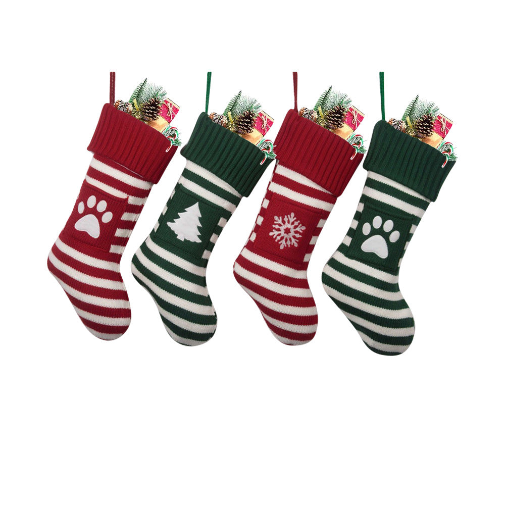 Christmas Pet Stocking Set for Festive Gift Giving