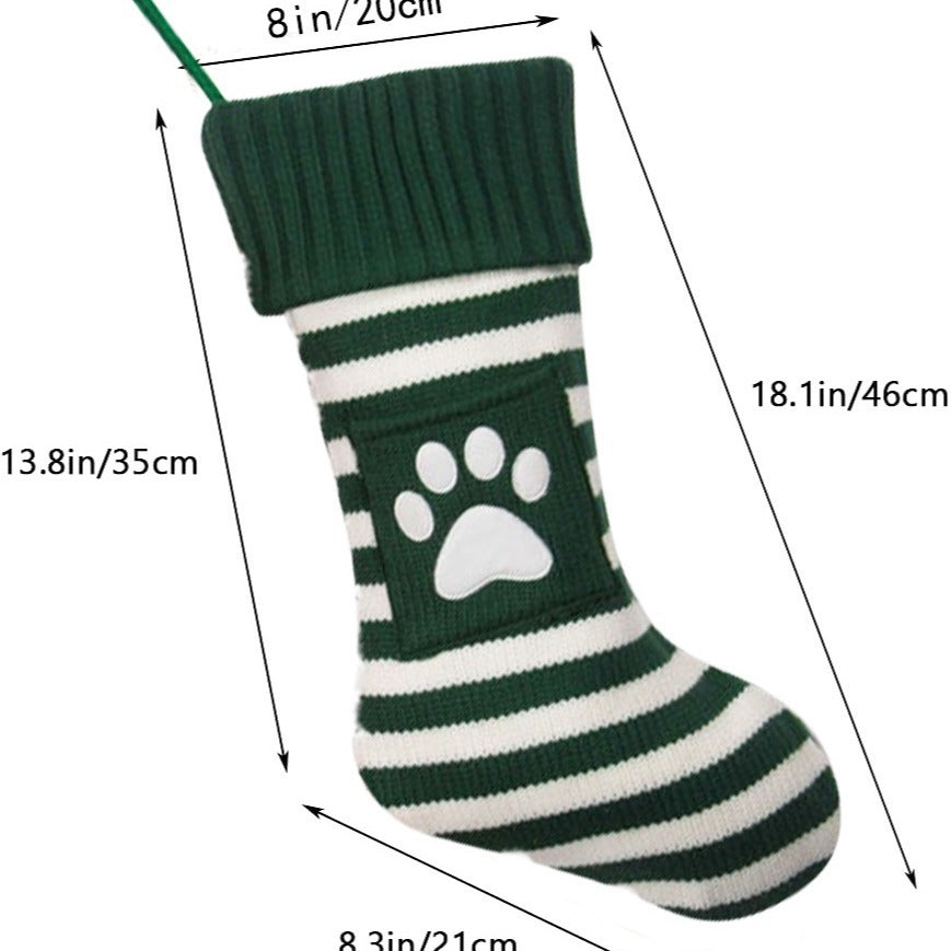 Christmas Pet Stocking Set for Festive Gift Giving