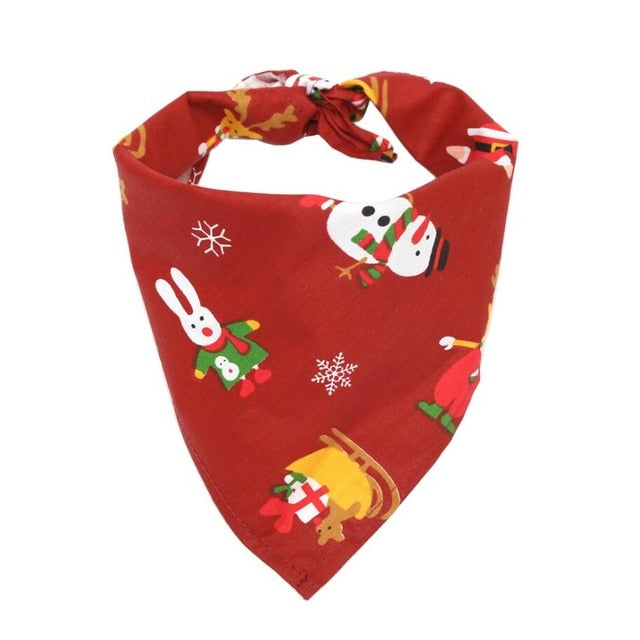 Christmas Dog Bandana – Festive Pet Photo Accessory