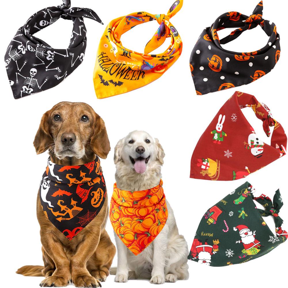 Christmas Dog Bandana – Festive Pet Photo Accessory