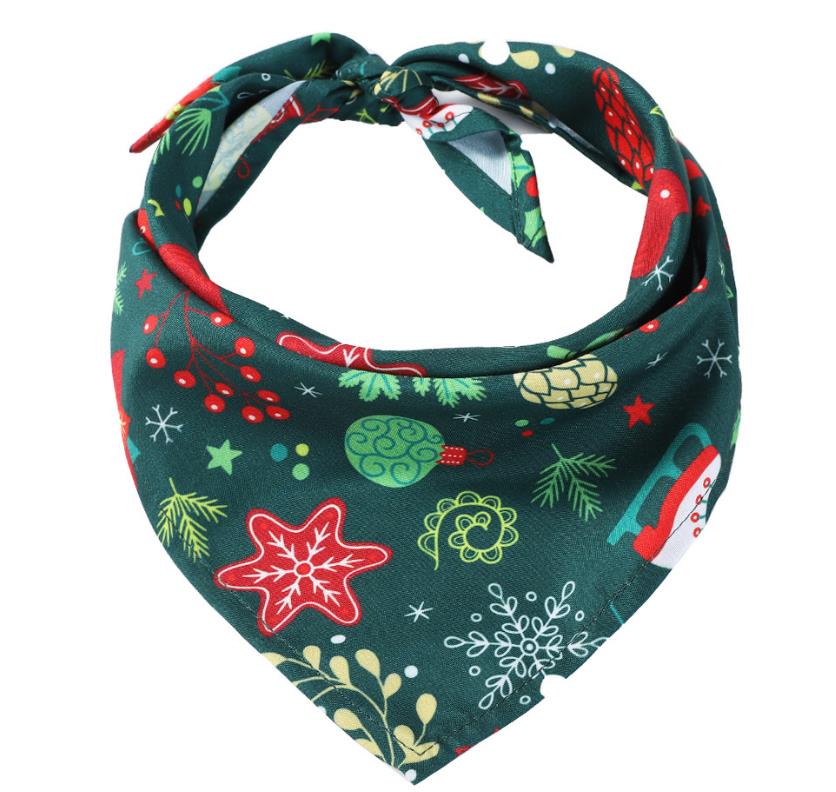 Christmas Pet Bandana Towel for Drooly Dogs