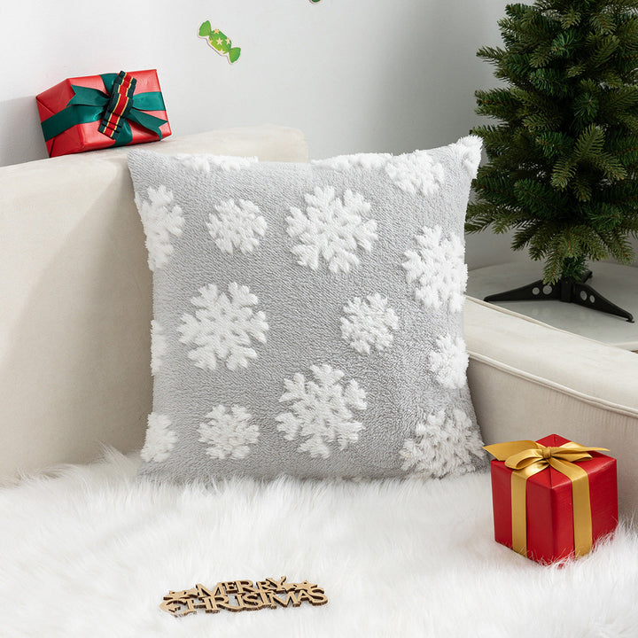 Christmas Velvet Pillow Cover for Cozy Holiday Decor