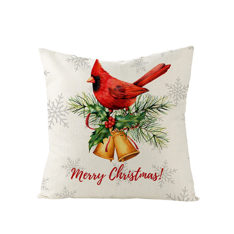 Christmas Pillow Covers for Sofa, Bed, and Car Decor