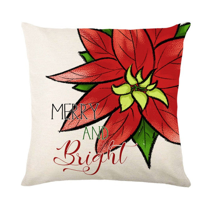 Christmas Pillow Covers Set of 4 for Festive Sofas