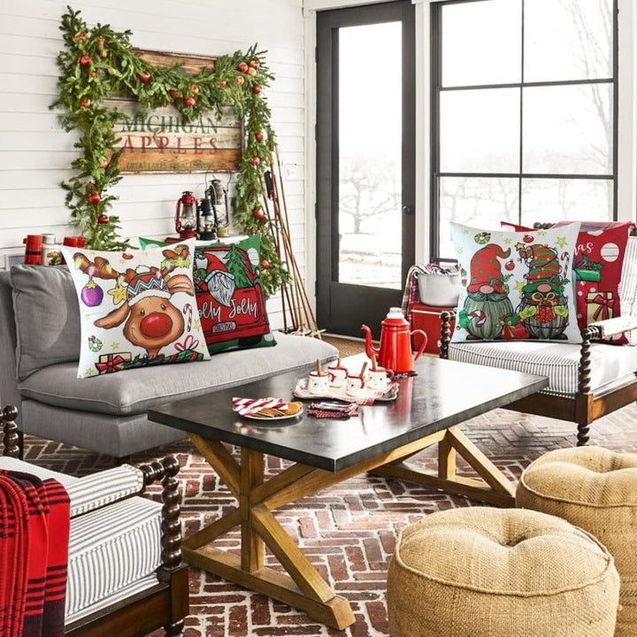 Christmas Pillow Covers for Cheerful Holiday Decor
