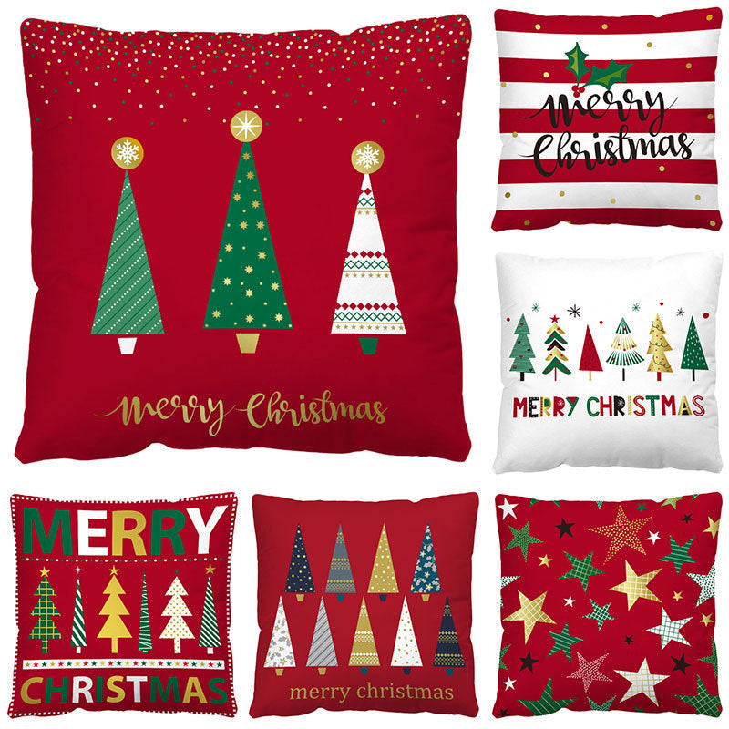 Christmas Pillow Cover | Festive Sofa Cushion Decor