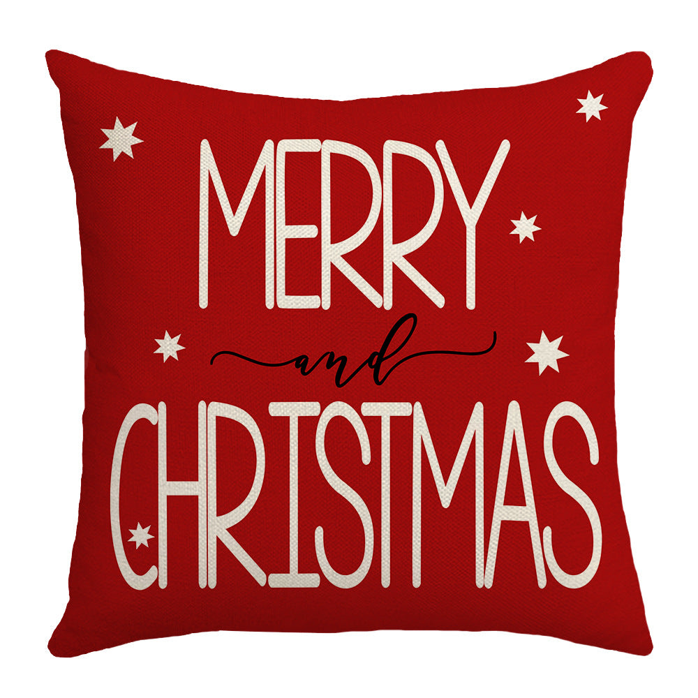 Christmas Pillow Set: 4-Piece Festive Holiday Decor