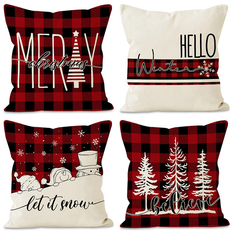 Christmas Pillow Cover for Cozy Holiday Home Decor
