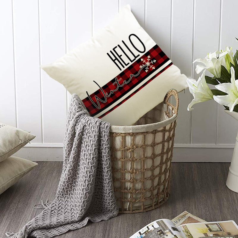 Christmas Pillow Cover for Cozy Holiday Home Decor