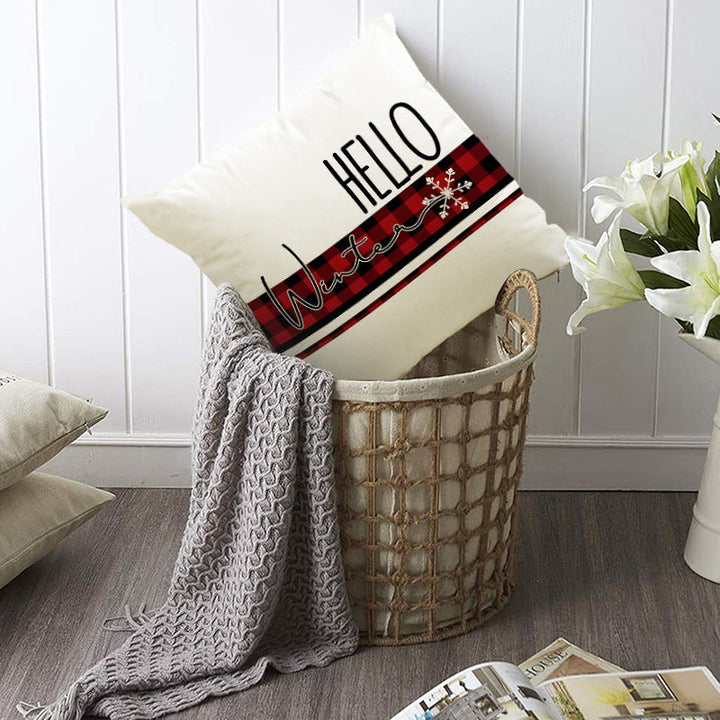 Christmas Pillow Cover for Cozy Holiday Home Decor