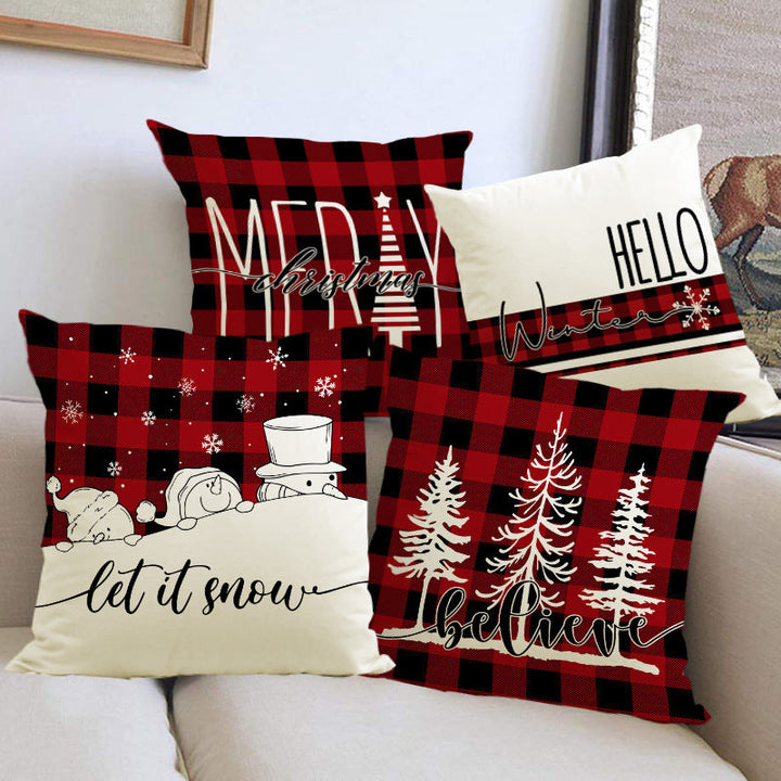 Christmas Pillow Cover for Cozy Holiday Home Decor