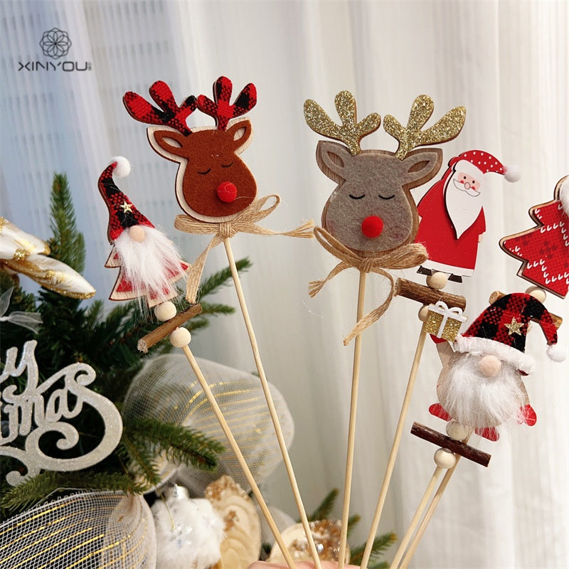 Christmas Bouquet Picks for Festive Gift Displays