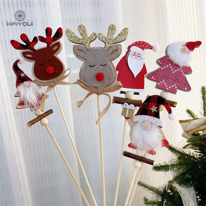 Christmas Bouquet Picks for Festive Gift Displays