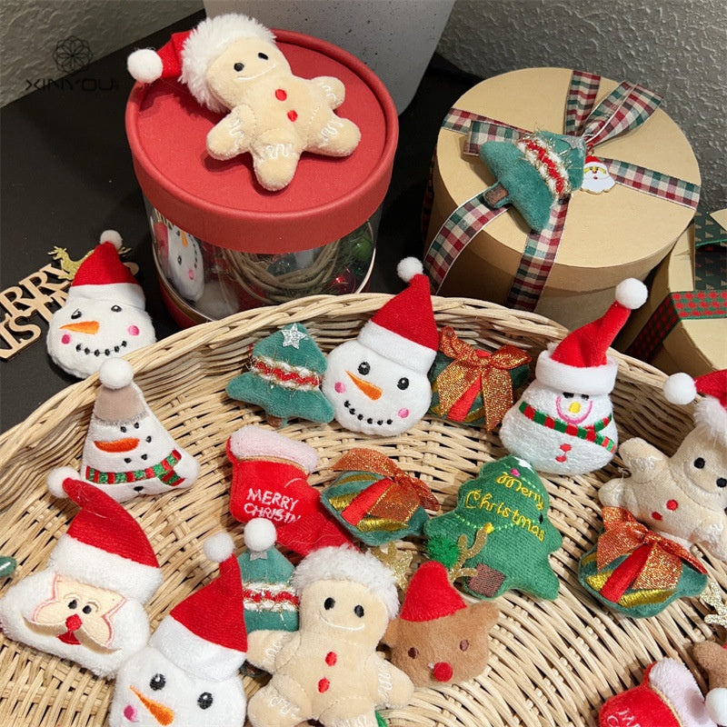 Christmas Plush Ornaments for Cute DIY Holiday Decorating
