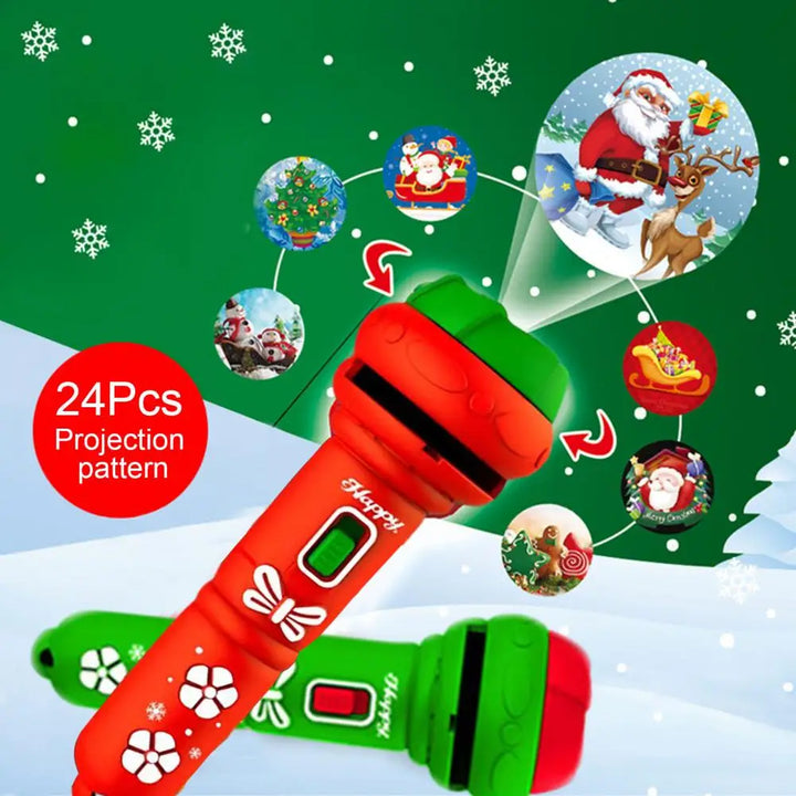 Christmas Projection Flashlight Toy for Kids’ Play