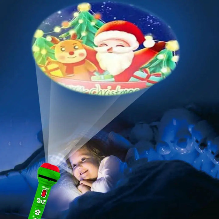 Christmas Projection Flashlight Toy for Kids’ Play