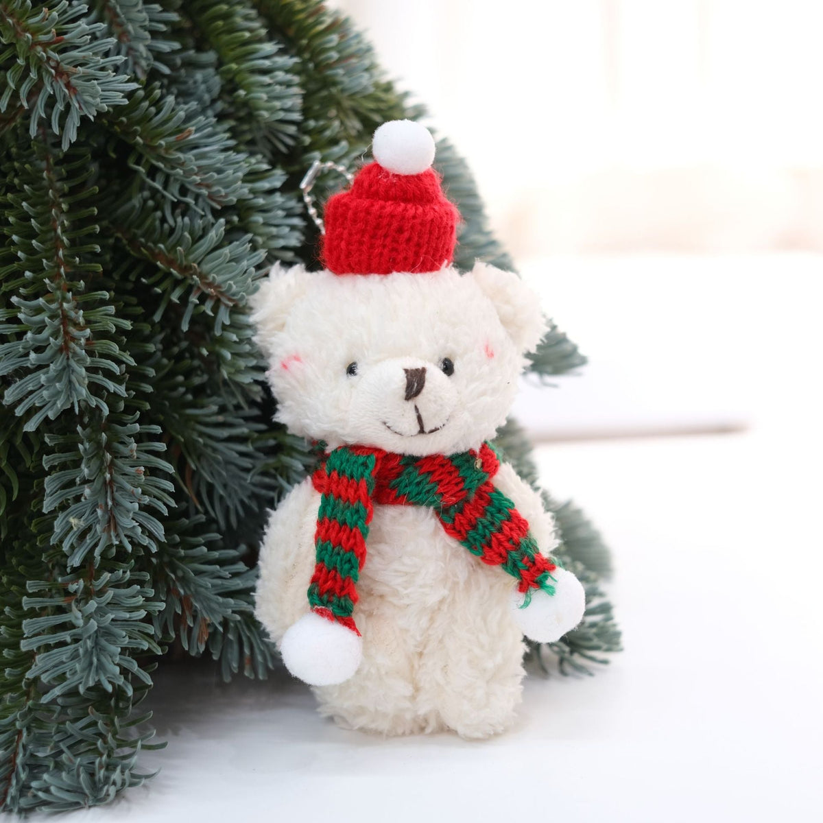 Christmas Teddy Bear Ornaments for Cozy Tree Decorating