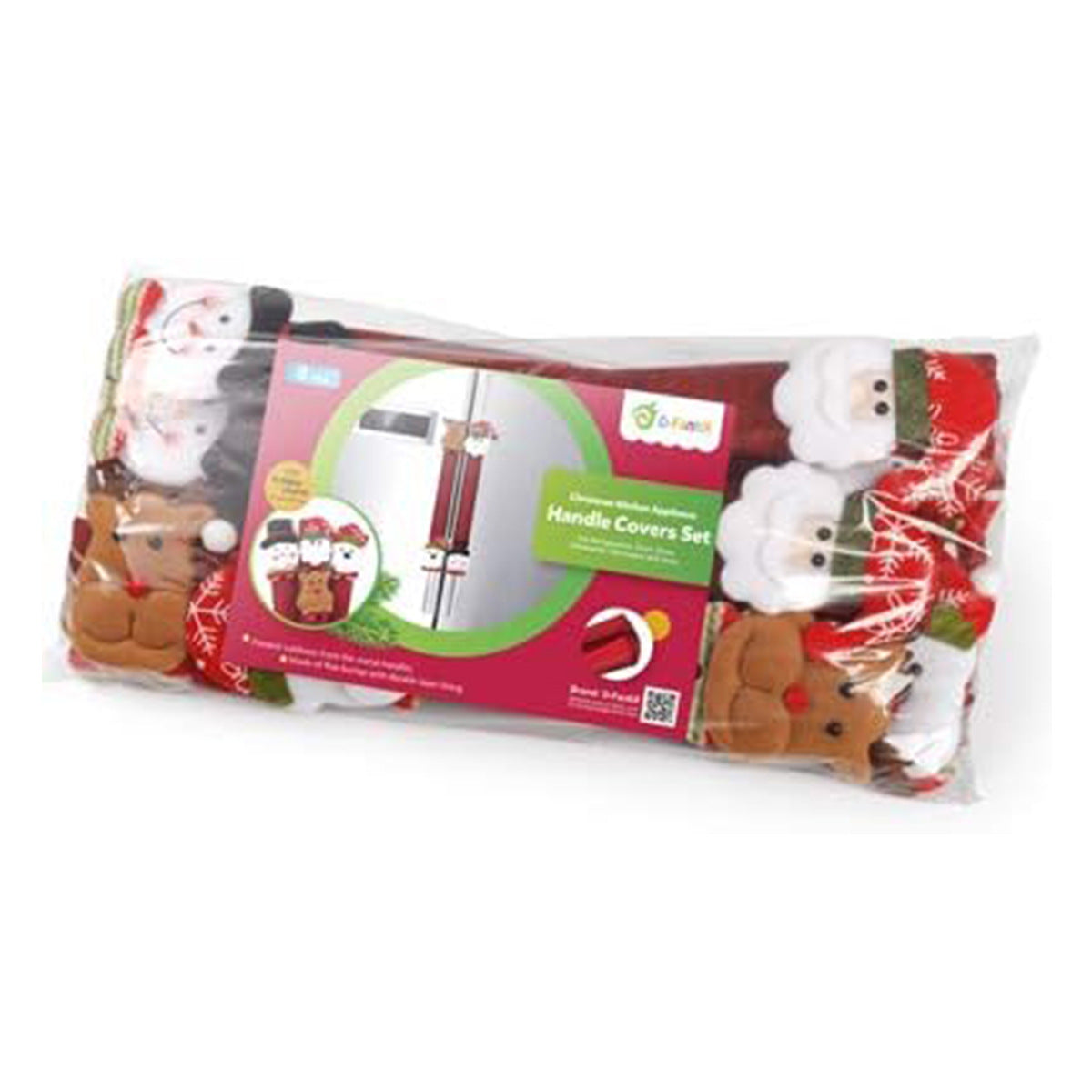 Christmas Appliance Handle Covers Set of 8 for Cheer