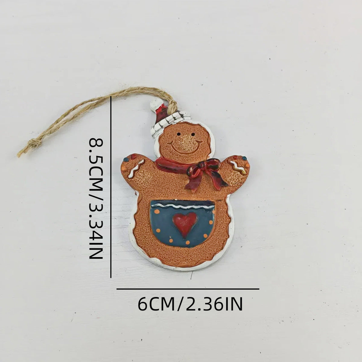 Christmas Gingerbread Ornaments for Playful Displays
